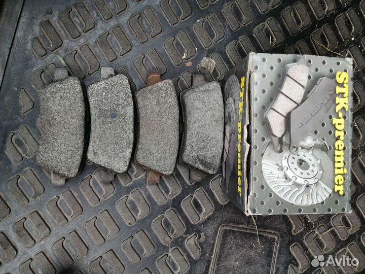 Задние тормозные колодки на киа рио 3