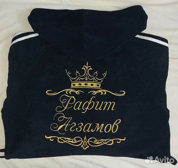 Вышивка на халатах