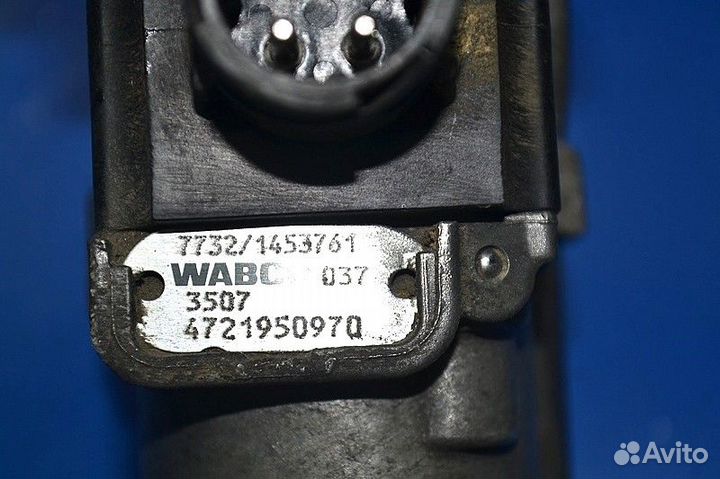 Клапан ABS, передний мост, левый scania R-Series