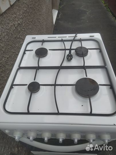 Газовая плита indesit 50 см с электродуховкой