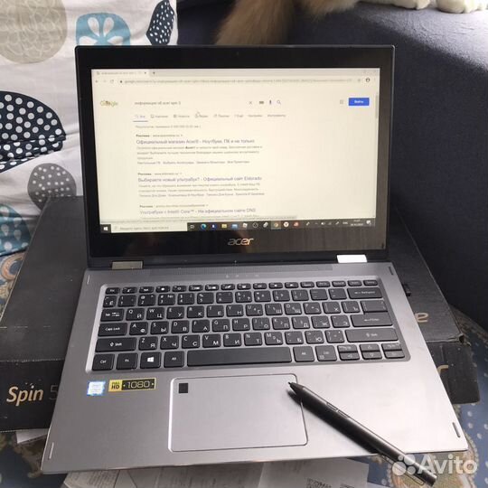 Трансформер -ноутбук Acer Spin 5