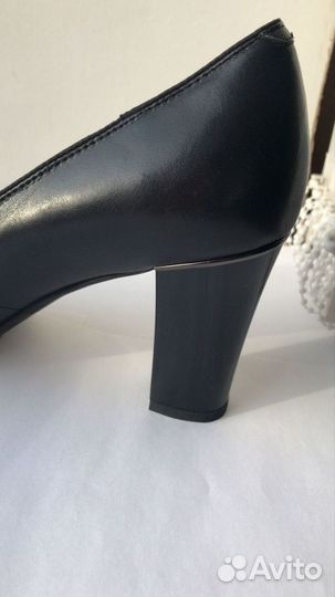 Туфли женские чёрные, размер 39