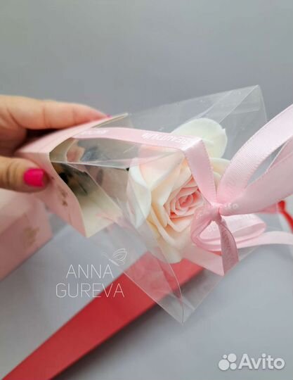 Роза из мыла