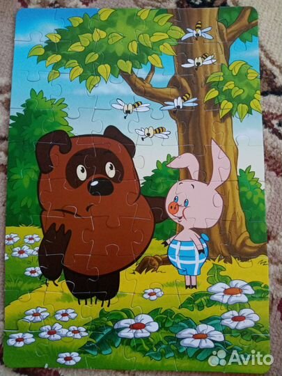 Пазлы детские мультфильмы