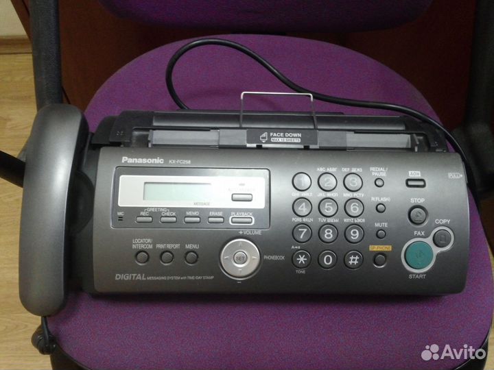 Факс panasonic KX-FC258