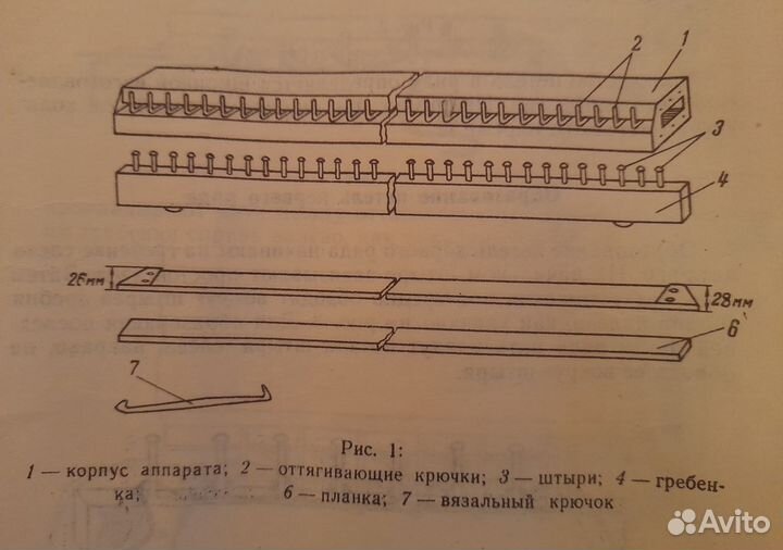 Вязальная ручная машина Мастерица СССР 1984 г