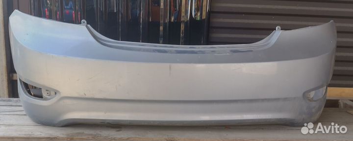 Задний бампер hyundai solaris 2010-2014