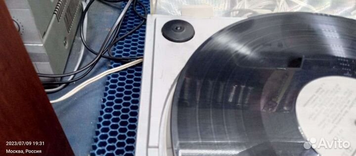 Проигрыватель винила Арктур-006 после профилактики