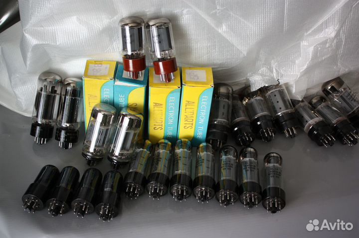 Радиолампа 6н8с 20шт, 12AX7 EL-34 el-84 ECC81