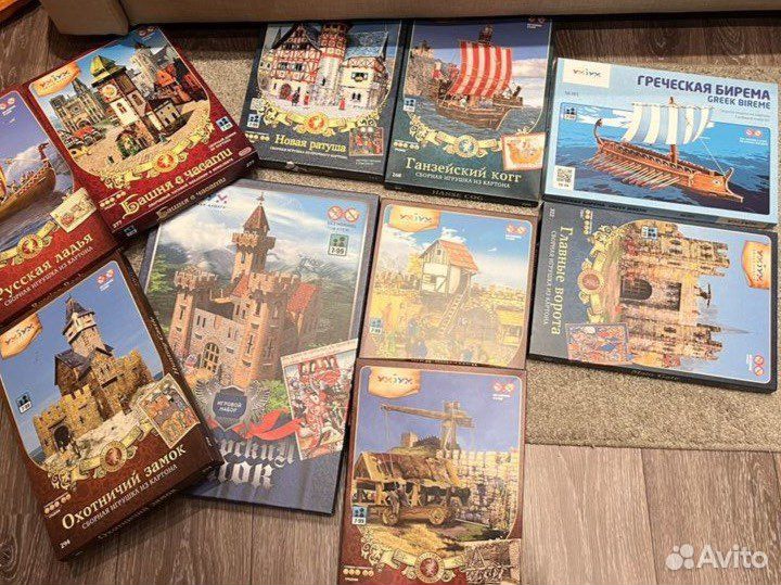 Умная бумага 3D пазл