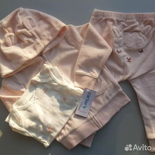 Комплект тройка Carters для девочки