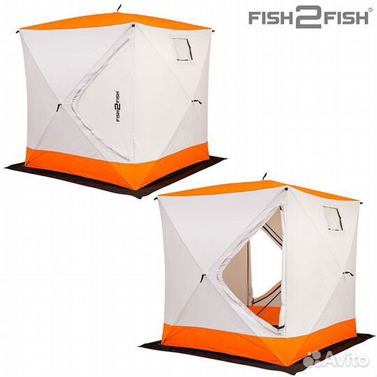 Палатка зимняя Fish 2 Fish Куб 1,8х1,8х1,95 м