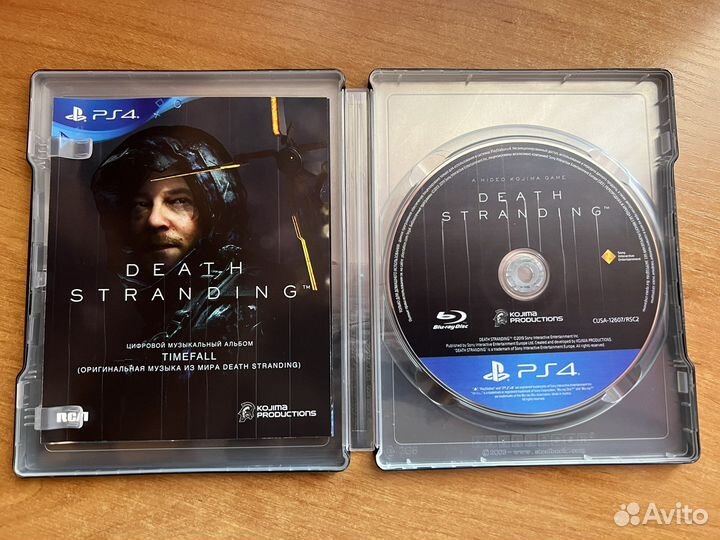 Death stranding ps4 steelbook
