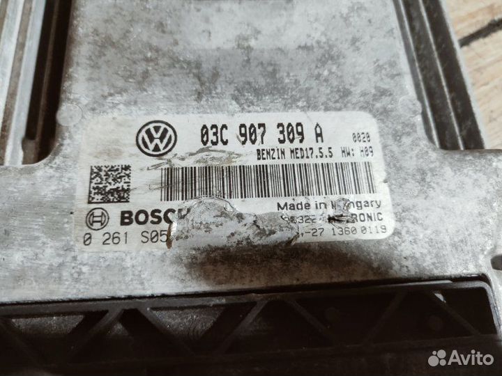 Блок управления двигателем Volkswagen Golf 6 caxa