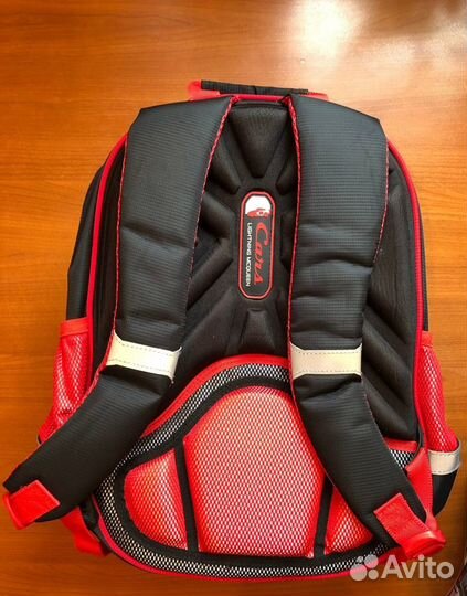 Рюкзак для мальчика 3D Cars Lightning mcqueen