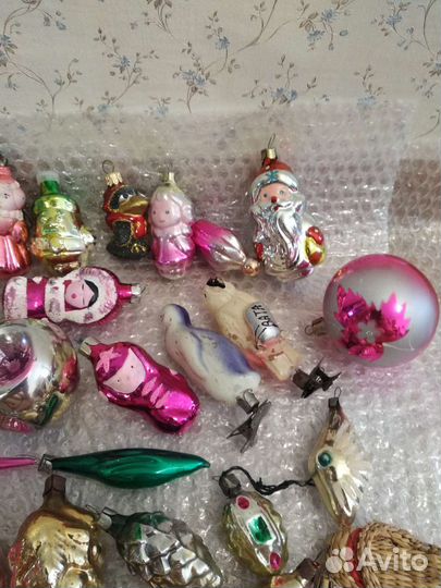 Елочные игрушки СССР