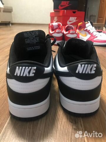 Кроссовки nike dunk low & air jordan 1retro high