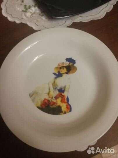 Тарелки, посуда, разная