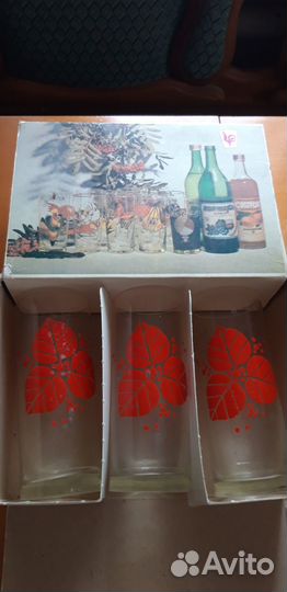 Набор стаканов СССР