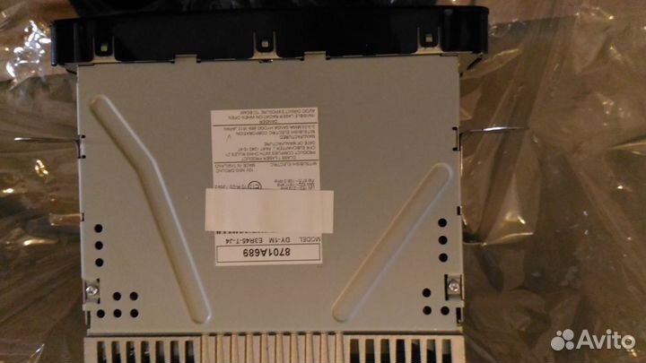 Рамка со штатной магнитолой на аутлендер 3 2017 го