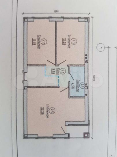 Коттедж 120 м² на участке 4 сот.
