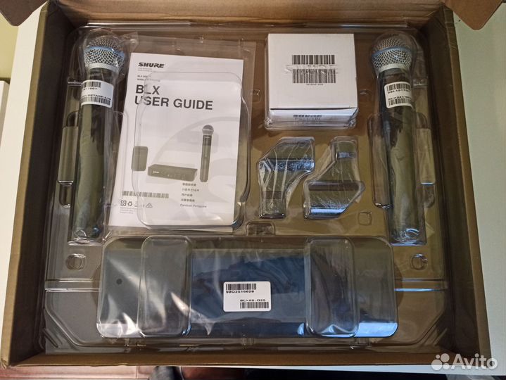 Радиомикрофон Shure BLX 288 / beta 58