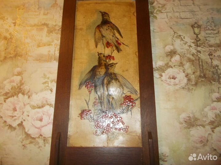 Антикварная пара картин до 1917г