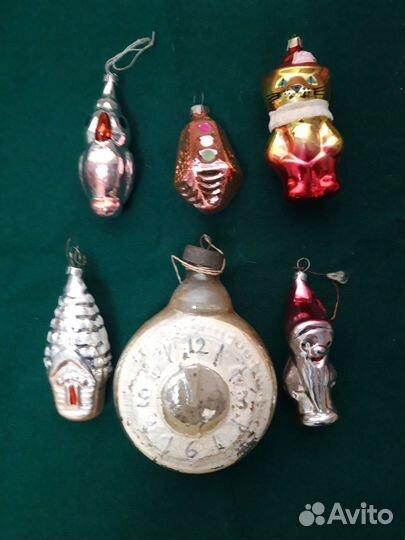 Елочные игрушки СССР