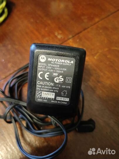 Motorola зарядка оригинальная