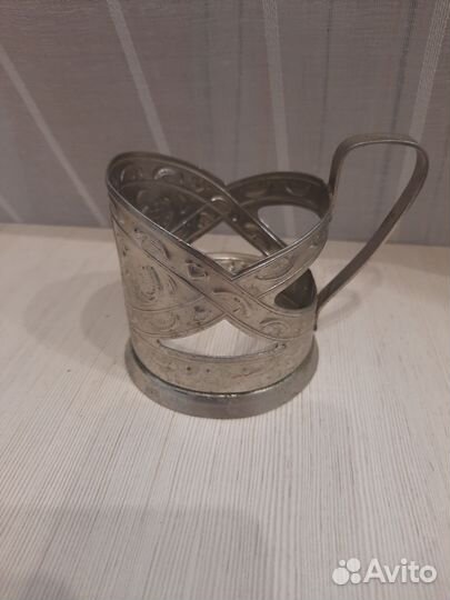 Подстаканник мельхиор СССР