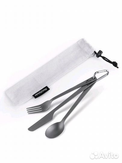 Столовые приборы Naturehike титан