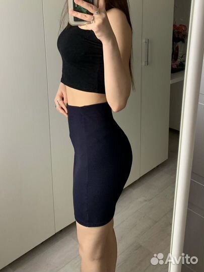 Юбка облегающая