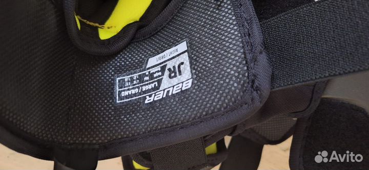 Налокотники хоккейные bauer 2x JR размер L