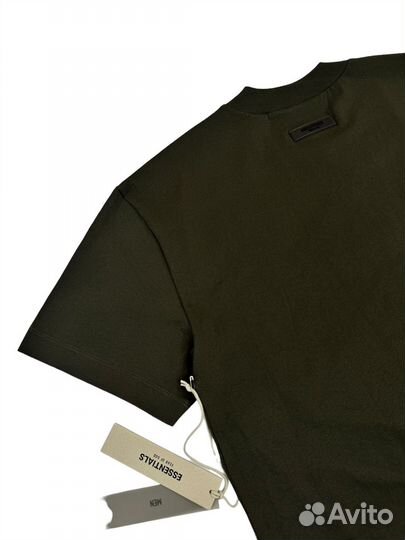 Футболка Fear Of God Essentials T-Shirt Off Black