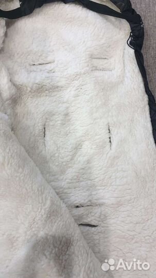 Теплый конверт в коляску муфта варежки на коляску