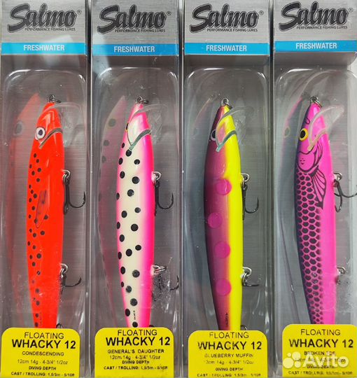 Salmo Whacky 12F (12 расцветок)