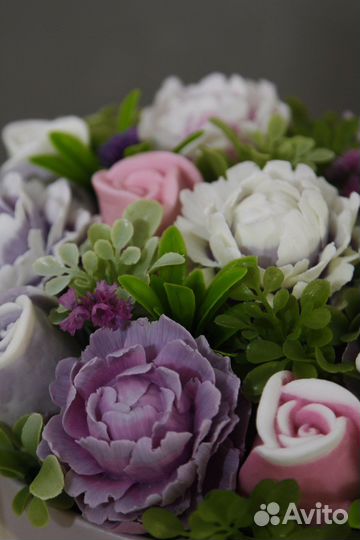 Букет из мыла ручной работы