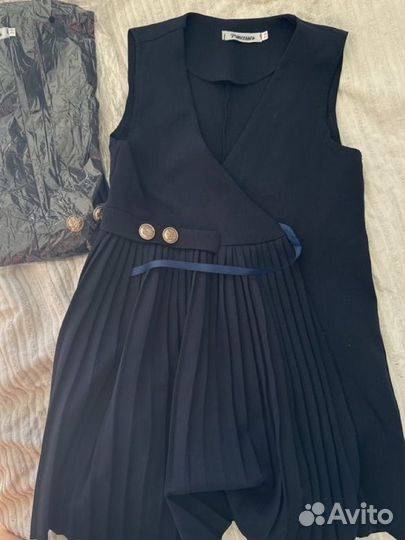 Школьная форма для девочек сарафан новый