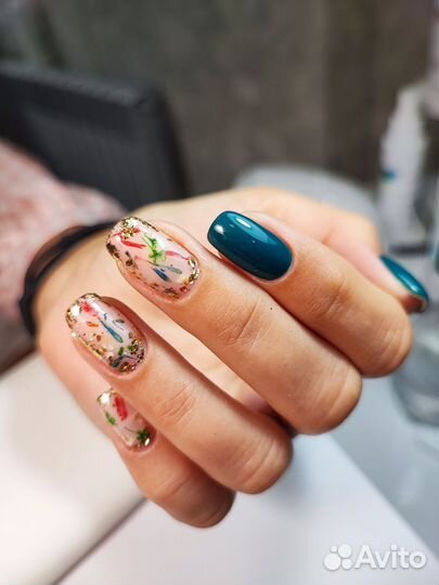 Маникюр,покрытие гель лак,наращивание ногтей