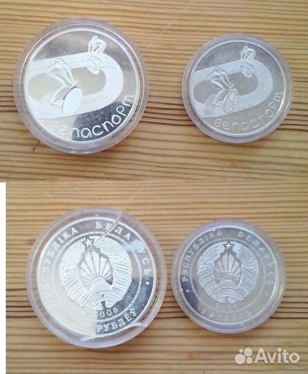 Спорт на монетах