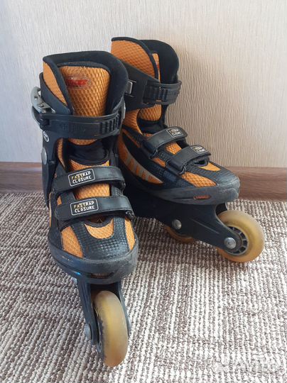 Роликовые коньки Roces детские раздвижные р. 30-35