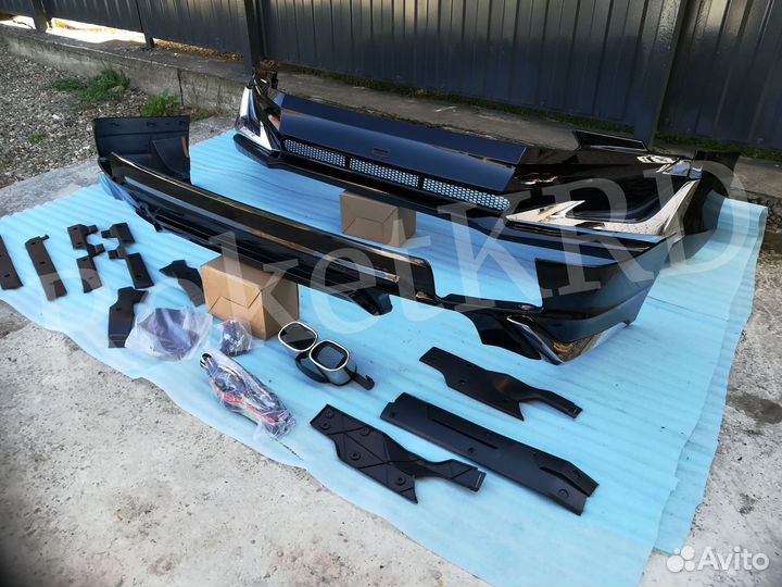 Обвес Prado 150 2018 г Modellista Черный