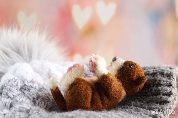 Басенджи. Авторская игрушка