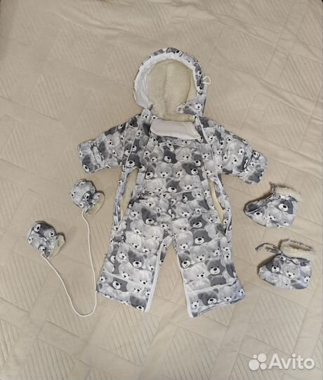 Конверт-комбинезон зимний/демисезонный 74 размер