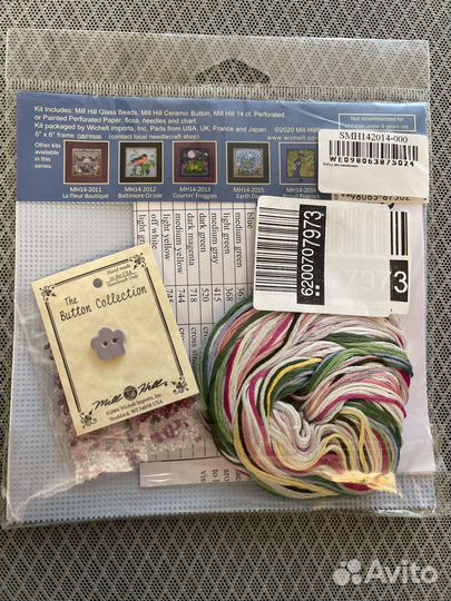 Mill hill новый набор для вышивки