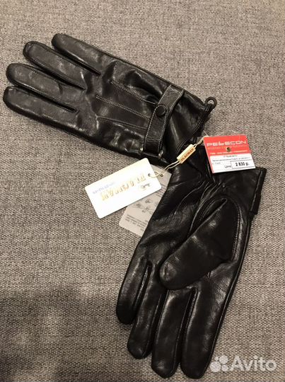 Перчатки зимние кожаные. Размер 10,5