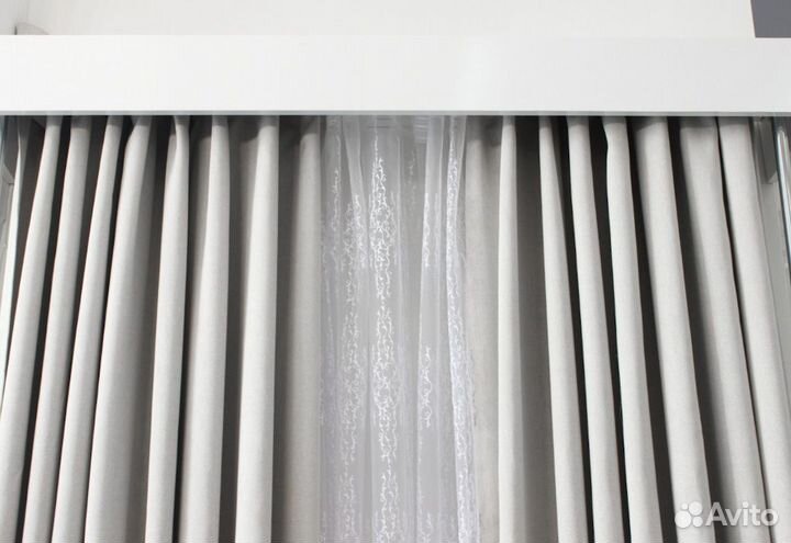 Шторы готовые из твида