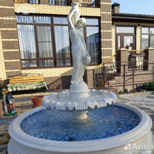 Гранитный фонтан от производителя