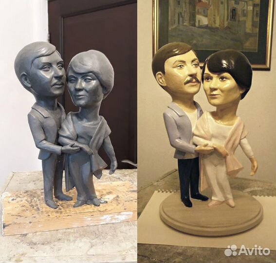 Скульптор-бюсты-барельеф-лепнина-статуэтки по фото