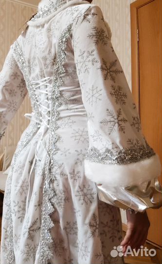 Костюм Снегурочка 44-46-48. Новый